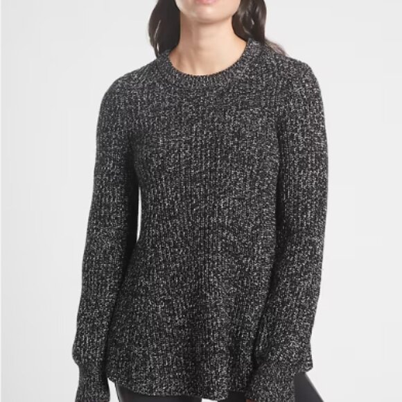 Athleta Sweaters - Athleta Sierra Crew Neck Wool Sweater